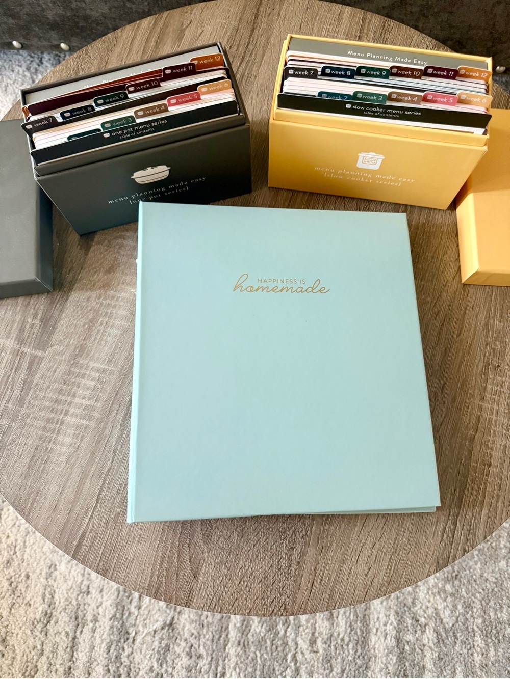 Passionate Penny Pincher Menu Planning Bundle - Binder & 2 Recipe Card Boxes